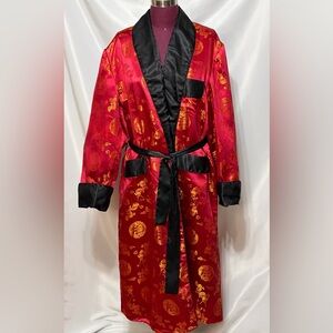 Vintage Chinese Smoking Robe Shanghai China size 52 men’s/ US size Men’s L